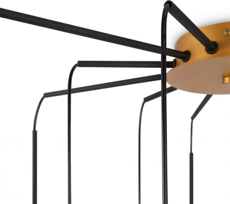 Подвесной светильник Maytoni Branch MOD176PL-12G (220V, на проводе, шарики, паук)