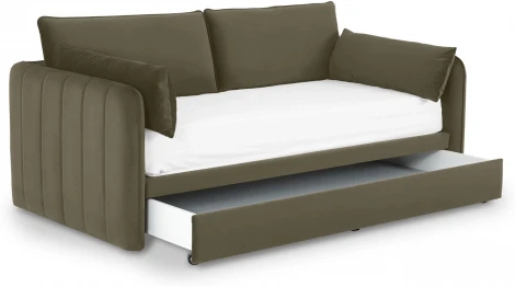 Кушетка Vicari ОГОГО (арт.815008), (Ткань/Коричневый)