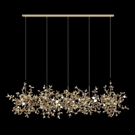 Подвесной светильник Loft It Spark 10101/5 Gold (220V, на проводе, лепестки)