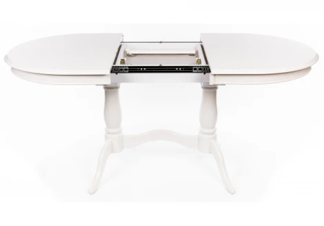 Стол раскладной Woodville Elva молочный 1192