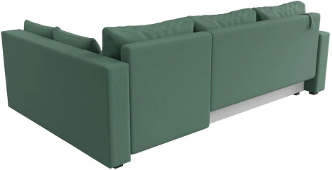 Диван угловой Мансберг правый угол (Зеленый/Рогожка) Лига Диванов арт.121540