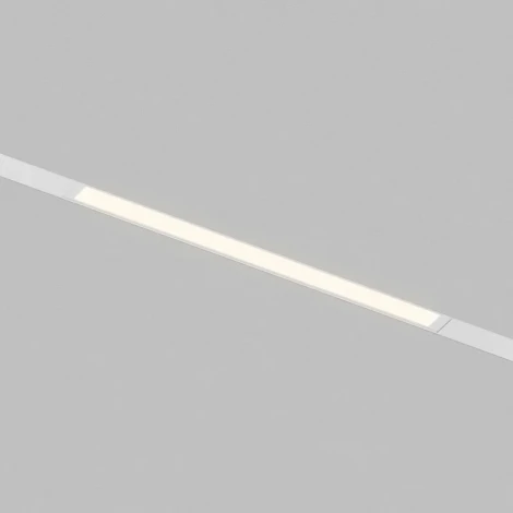 Трековый светильник светодиодный однофазный Denkirs Simple Linear DK8104-WH 220V 18W 3000K белый