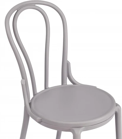 Обеденный стул Tetchair THONET (Пластик/Серый)