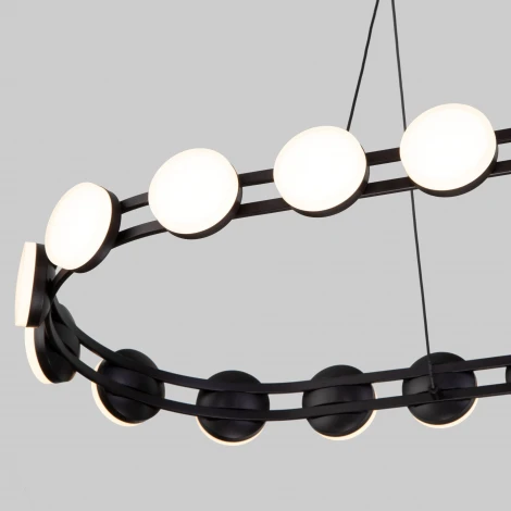 Подвесной светильник Eurosvet Tapioca 90332/26 черный (LED, 220V, на проводе)