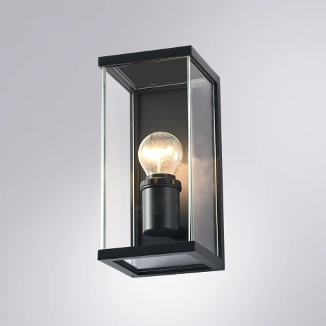 Настенный уличный светильник Arte Lamp Pot A1632AL-1BK (220V, IP54)
