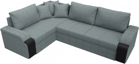 Диван угловой Николь левый угол Лига Диванов (Рогожка) арт.126003L