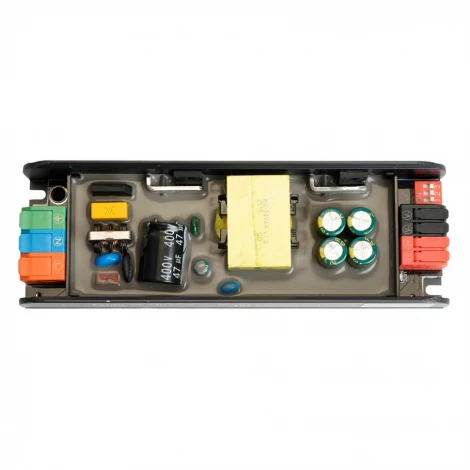 Трансформатор электронный для светодиодной ленты с плавным пуском и диммированием 100W 24V IP20 клипсы Feron LB004 52124