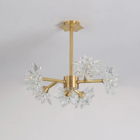 Потолочная люстра на штанге Lotos Two D55 ImperiumLoft Lotos-Two01 (151618-26) (220V)