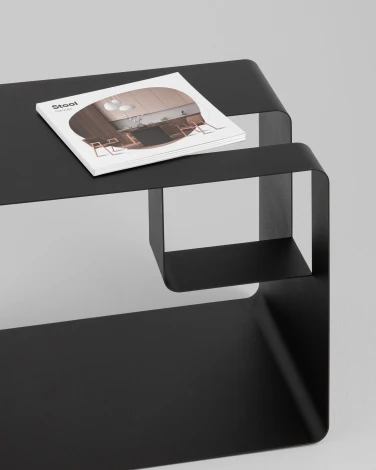 Журнальный столик Stool Group Viwa металл черный УТ000041890