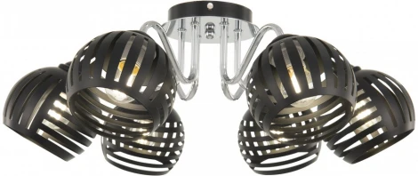 Потолочная люстра Arte Milano AMALFI-325107 325107/6 BK.CR (220V)