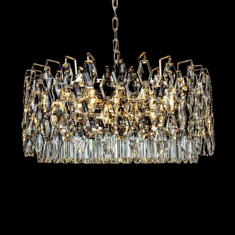 Подвесная люстра хрустальная Modelux MODELUX ML.6938.600 GD