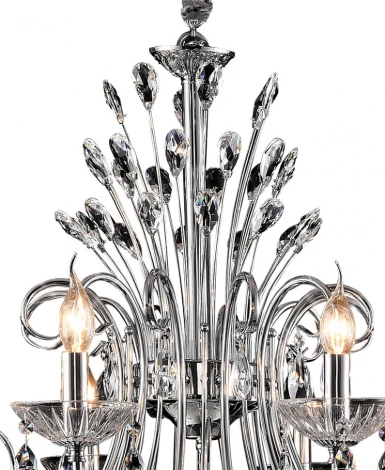 Подвесная люстра Lumien Hall Chloe 0015/12P-CR