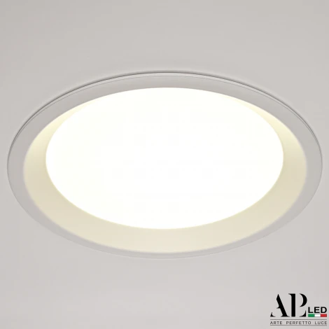 Точечный светильник встраиваемый APL LED Ingrid 3322.LDY16016/16W/4K (220V, круглые, IP40)