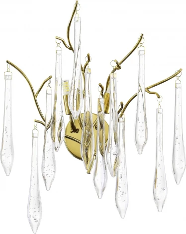 Бра ST Luce Teardrops SL1660.201.02 Шампань/Шампань, Прозрачный G9 2*5W 4000K (220V, подвески)