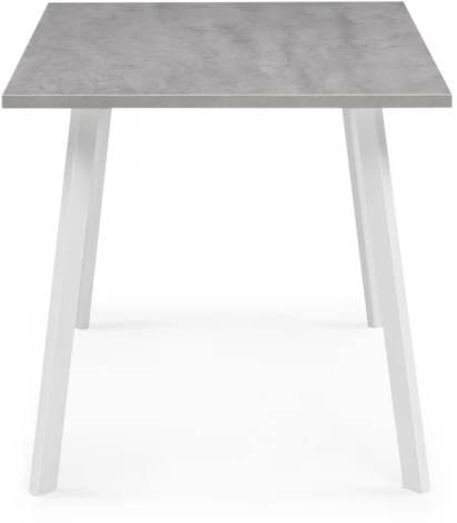 Стол Notta Тринити Лофт 120х80х75 25 мм бетон / белый матовый 534915