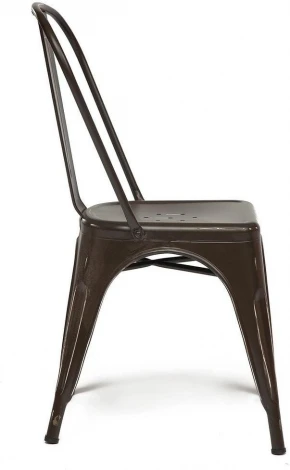 Стул LOFT CHAIR (mod. 012) / 1 шт. в упаковке Tetchair (Металл/Коричневый) арт.19630
