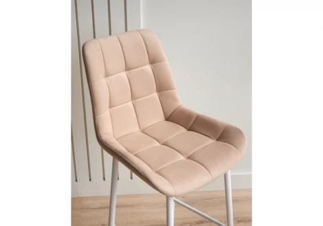 Барный стул Челси 360 бежевый (zd 210) / белый np 632559