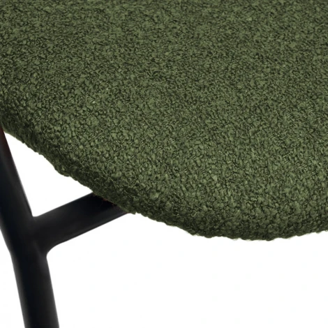 Стул Bradexhome Ant букле зелёный