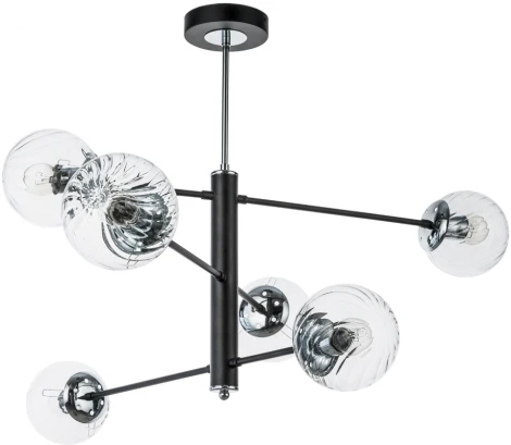 Потолочная люстра Arte Lamp Segin A3566PL-6BK