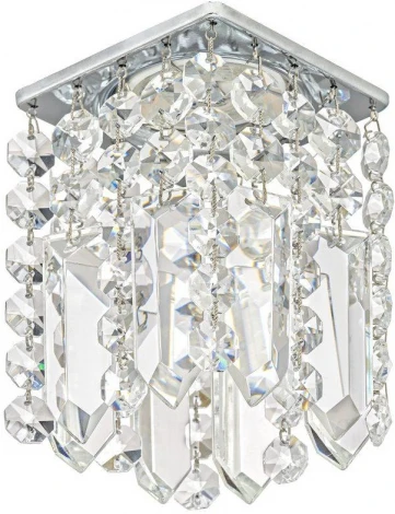 Встраиваемый светильник хрустальный Dio D'Arte Tayo Nickel GU10.5.14.8x8.123 N (220V)