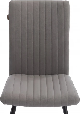 Стул обеденный Monte Carlo (Флок /Серый,Черный) Tetchair арт.24610