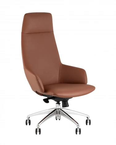 Кресло руководителя TopChairs Bow шоколадный TopChairs УТ000042253