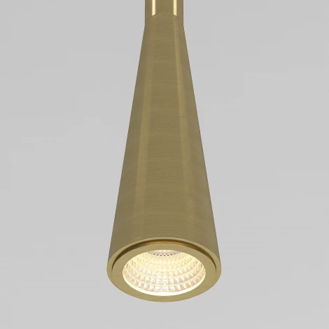 Подвесной светильник Elektrostandard Vist 50312 LED 7W 3000K латунь (220V, на проводе)