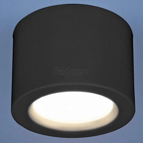 Накладной точечный светильник Elektrostandard DLR026 6W 4200K черный матовый (LED, 220V)