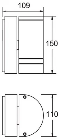 Архитектурная подсветка Oasis Light TUBE 78062 R (220V, IP44)