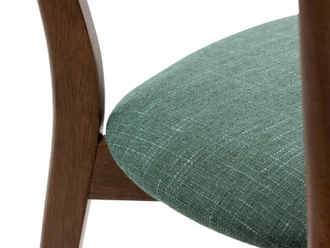 Стул Oxville ОГОГО 463880 (зеленый, орех)