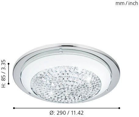 Настенно-потолочный светильник Eglo Acolla 95639 (LED, 220V)