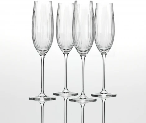 Хрустальные бокалы Adajio, шампанское (4 шт.) 0603/4 Strotskis