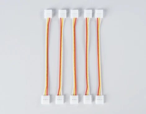 Соединитель гибкий Ambrella Illumination GS7701 двухсторонний для светодиодной ленты 5050 12/24V (3 конт.) 150 мм