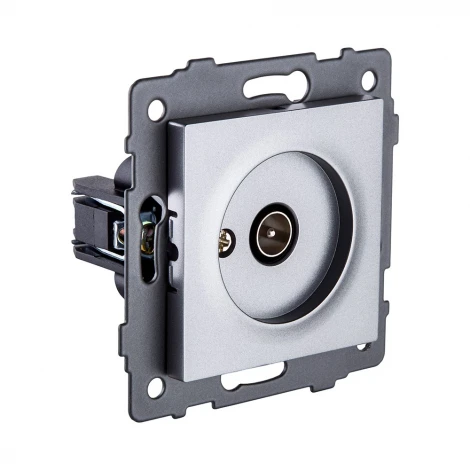 Розетка TV (папа) серый Kollinger REA-007GY для Aspekt, Eleganz, Reflex