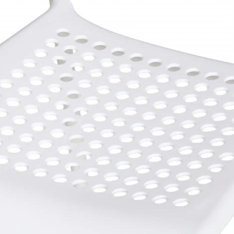 Обеденный стул Tetchair ADDE (Металл,Пластик/Белый) 19257