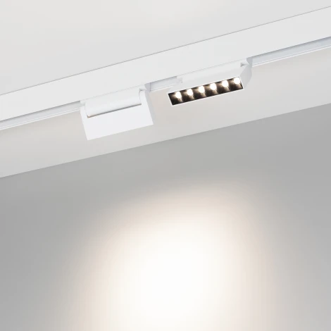 Трековый светильник магнитный светодиодный MAG-ORIENT-LASER-FOLD-S195-6W Day4000 (WH, 30 deg, 48V) (Arlight, IP20 Металл) 035860