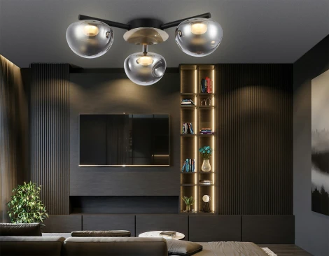 Потолочная люстра Ambrella High Light LH12006 (LED, 220V)