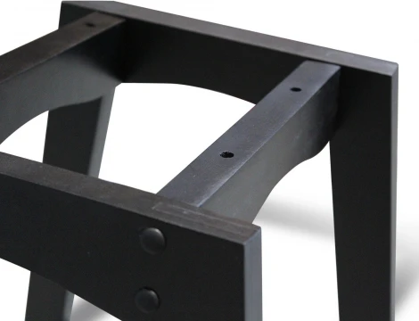 Стул полубарный SHT-ST19/S65-1 черный/венгe от фабрики Sheffilton