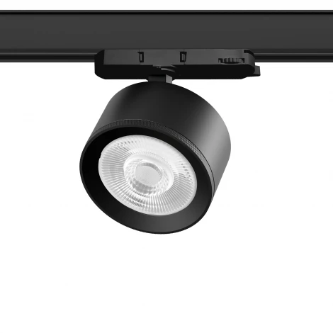 Трековый светильник трехфазный светодиодный LED 15W 220V 60G с адаптером Lightstar Alta Pro A5537QT60G