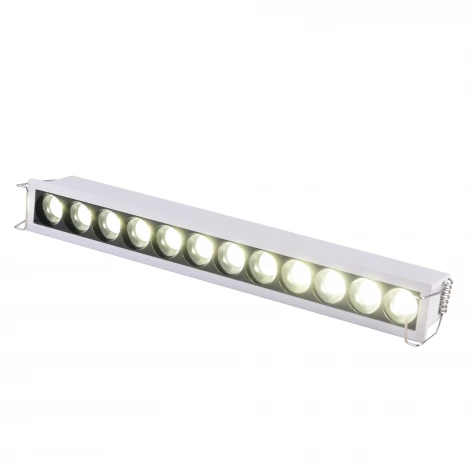 Встраиваемый светильник ST Luce ST762.532.12 белый LED 1*12W 3000K Ra 24 170-240V