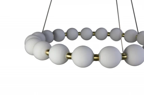 Подвесной светильник Zortes Kranz ZRS.1585.21 (LED, 220V, на тросе, шарики, бусы)