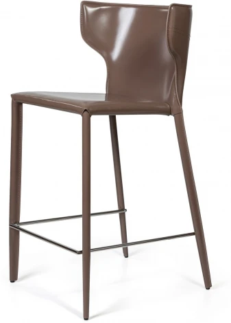 Стул полубарный Top Concept Austin, кожа капучино