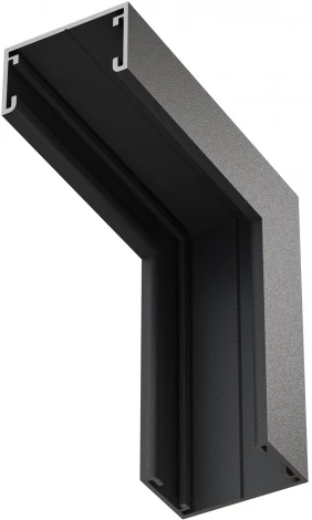 Коннектор угловой внутренний, накладной, черный Maytoni Accessories for tracks Basity TRA172ICL-11B