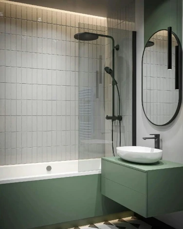 Kapsel M Black Зеркало в тонкой раме Smal Art-Zerkalo SM004BL 13719