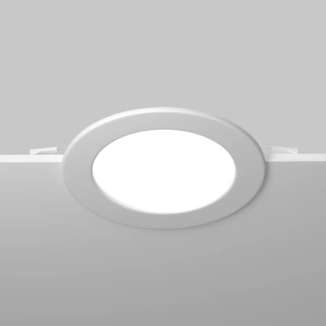 Встраиваемый светильник Stockton 3-4-6K 1x18Вт Maytoni DL017-6-L18W3-4-6K (LED, 220V, круглые, IP44)