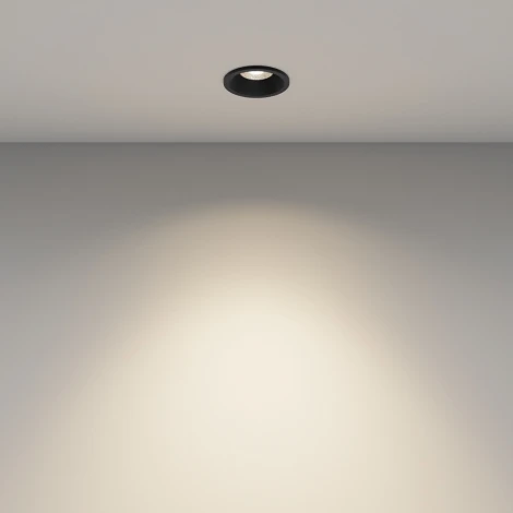 Встраиваемый светильник Maytoni Mini DL059-7W3K-B (LED, 220V, круглые)