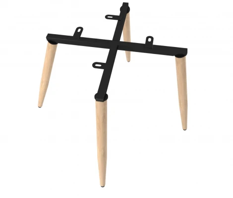 Стул Sheffilton SHT-ST39/S95-WH латте/прозрачный лак/черный муар 2298460001