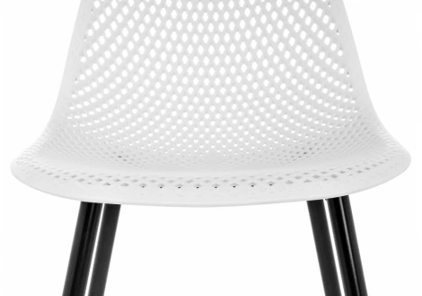 Стул Woodville на металлокаркасе Vero белый 11182