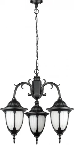 Уличный светильник подвесной Oasis Light GENUYA 92170/3/16S Bl (220V, на цепи, фонарь, IP44)