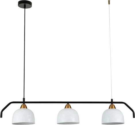 Подвесной светильник Attimo V000156 (10005/3PL Black) (220V, на тросе)
